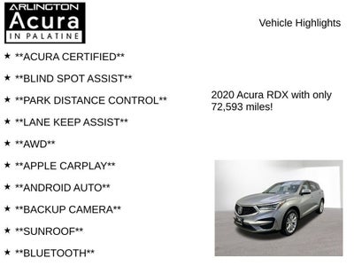 2020 Acura RDX SH-AWD