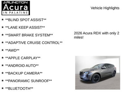 2026 Acura RDX SH-AWD