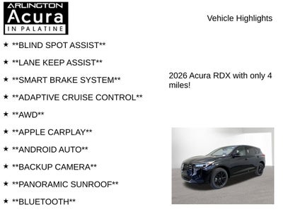 2026 Acura RDX SH-AWD
