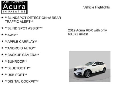 2019 Acura RDX w/Technology Pkg