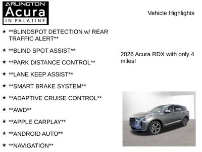 2026 Acura RDX SH-AWD with Technology Package