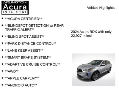 2024 Acura RDX w/Technology Package