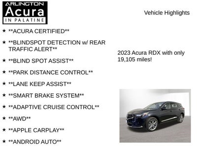 2023 Acura RDX SH-AWD TECH