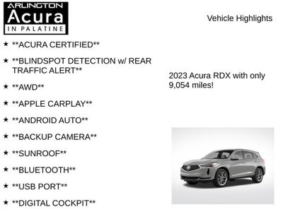 2023 Acura RDX SH-AWD TECH