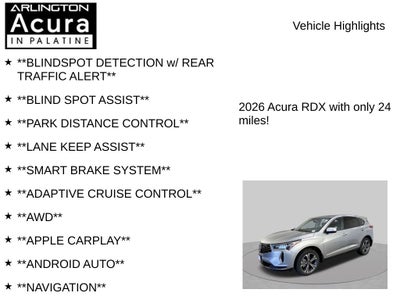 2026 Acura RDX SH-AWD with Technology Package