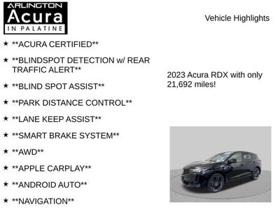 2023 Acura RDX SH-AWD A-SPEC