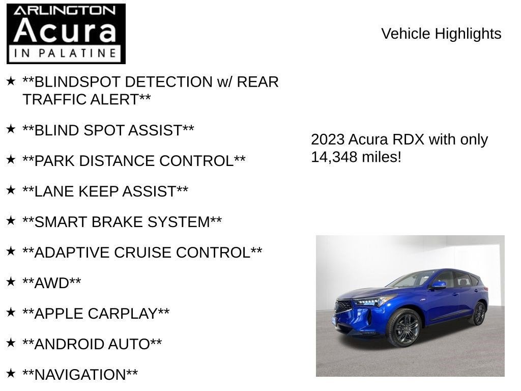 2023 Acura RDX SH-AWD A-SPEC