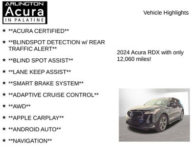 2024 Acura RDX w/Advance Package