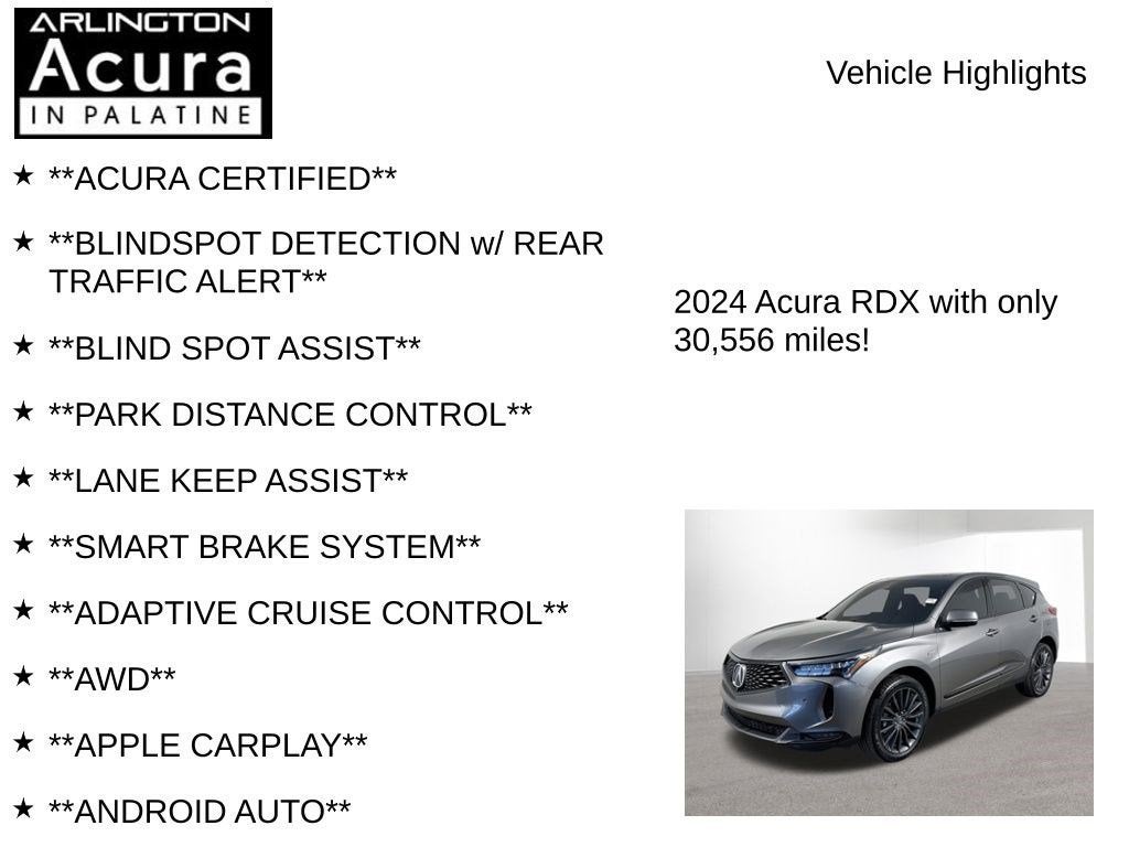 2024 Acura RDX SH-AWD A-SPEC ADV