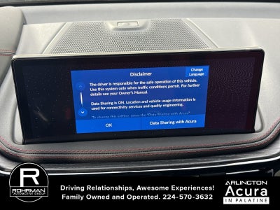 2026 Acura MDX SH-AWD Type S with Advance Package