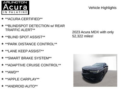 2023 Acura MDX Type S w/Advance Package
