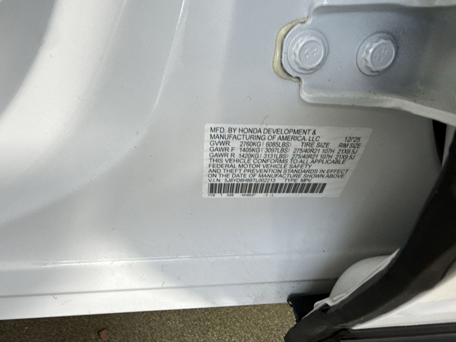 2026 Acura MDX SH-AWD Type S with Advance Package