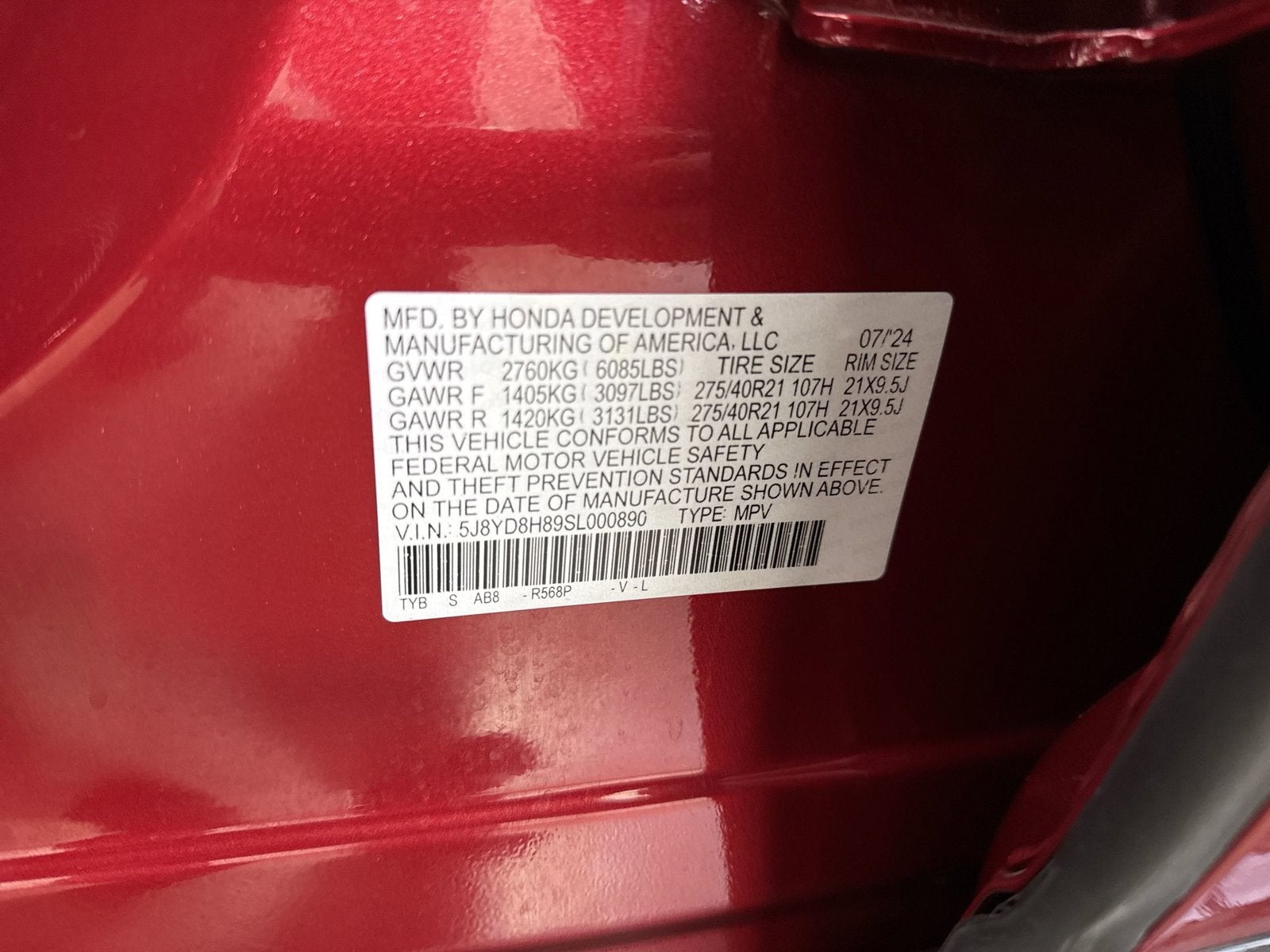 2025 Acura MDX Type S w/Advance Package