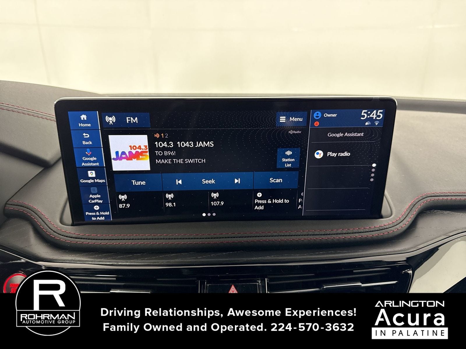 2026 Acura MDX SH-AWD Type S with Advance Package