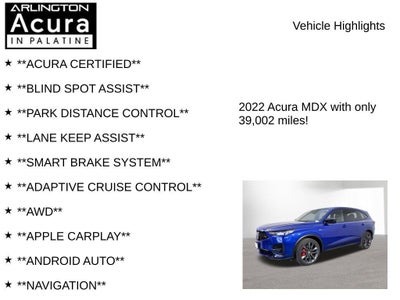 2022 Acura MDX SH-AWD TYPE S