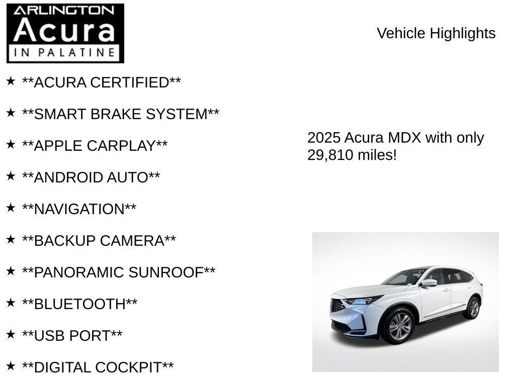 2025 Acura MDX Base - Photo 7