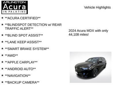 2024 Acura MDX SH-AWD A-SPEC