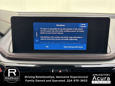 2026 Acura MDX w/A-Spec Package