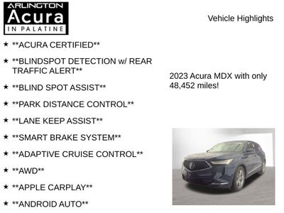 2023 Acura MDX SH-AWD