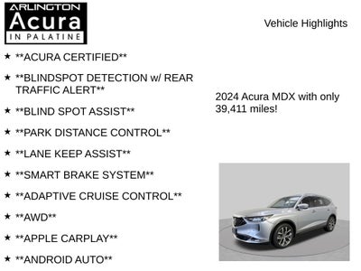 2024 Acura MDX w/Technology Package