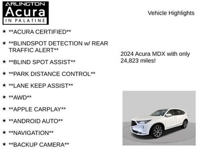 2024 Acura MDX SH-AWD TECH