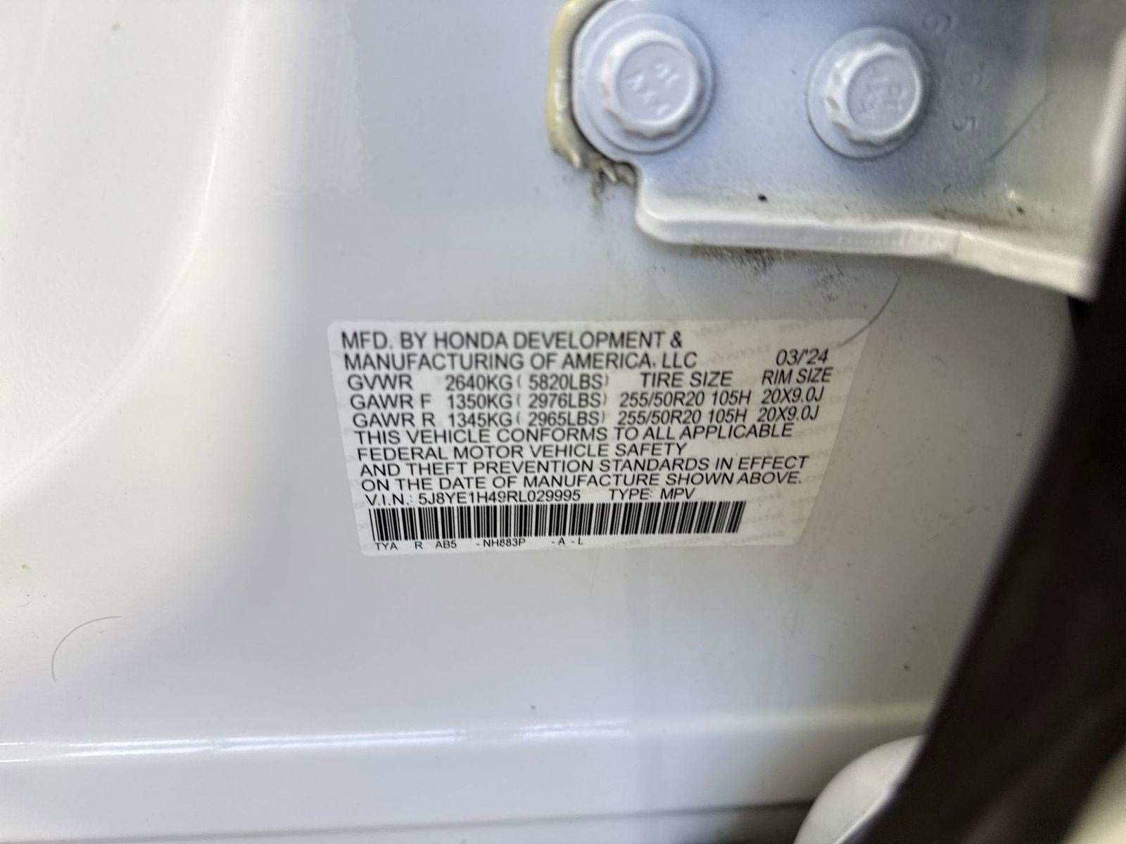 2024 Acura MDX SH-AWD TECH