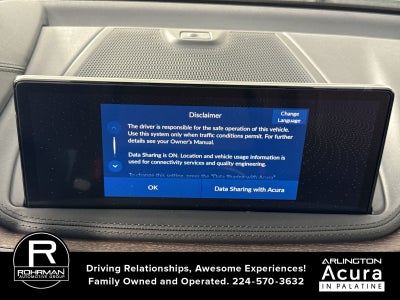 2026 Acura MDX SH-AWD with Advance Package