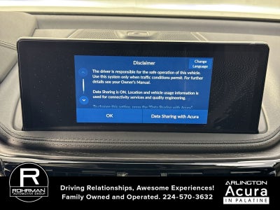 2026 Acura MDX w/Advance Package