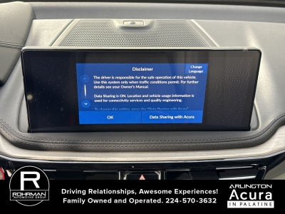2026 Acura MDX SH-AWD with Advance Package