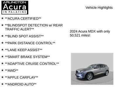 2024 Acura MDX SH-AWD ADVANCE