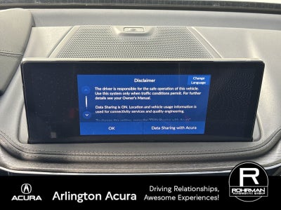 2026 Acura MDX SH-AWD with Advance Package