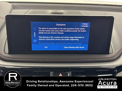 2026 Acura MDX SH-AWD A-Spec with Advance Package