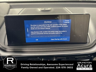 2026 Acura MDX w/A-Spec Advance Package