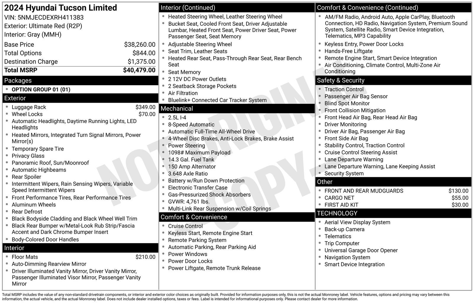 2024 Hyundai Tucson Limited