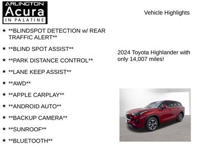 2024 Toyota Highlander XLE