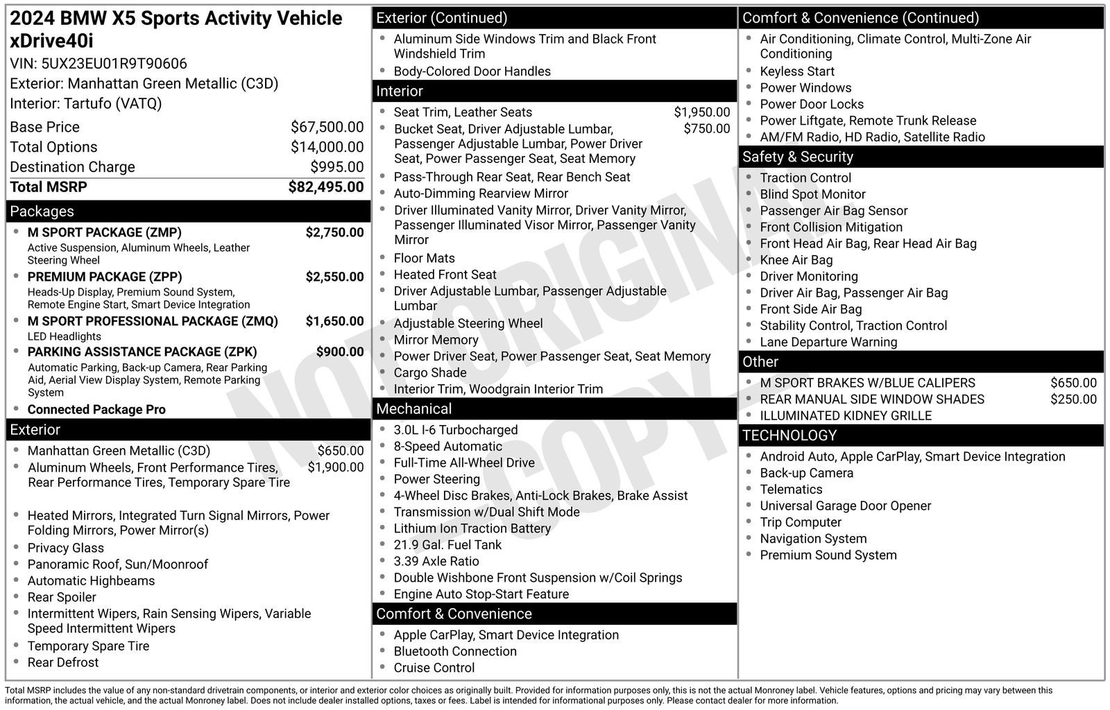 2024 BMW X5 xDrive40i