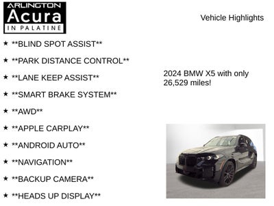 2024 BMW X5 xDrive40i
