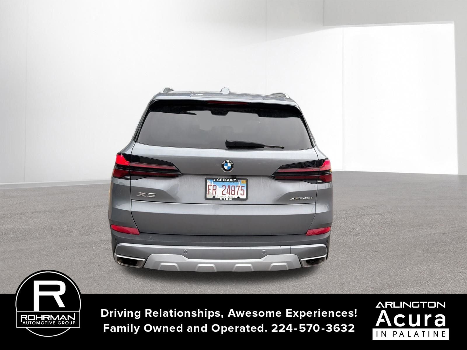 2025 BMW X5 xDrive40i