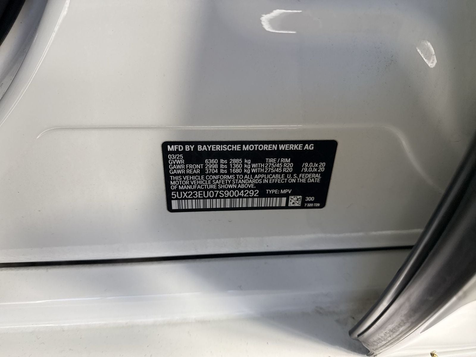 2025 BMW X5 xDrive40i