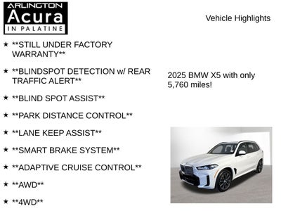 2025 BMW X5 xDrive40i