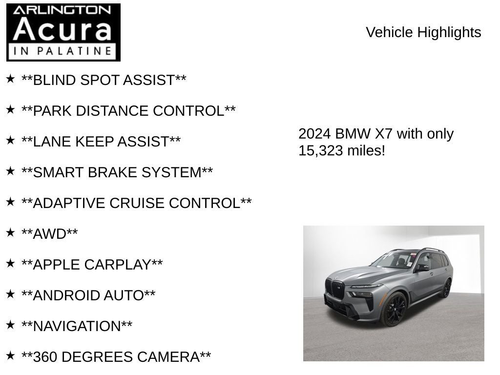 2024 BMW X7 M60i