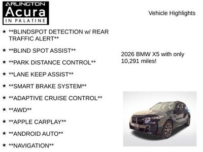 2026 BMW X5 M60i