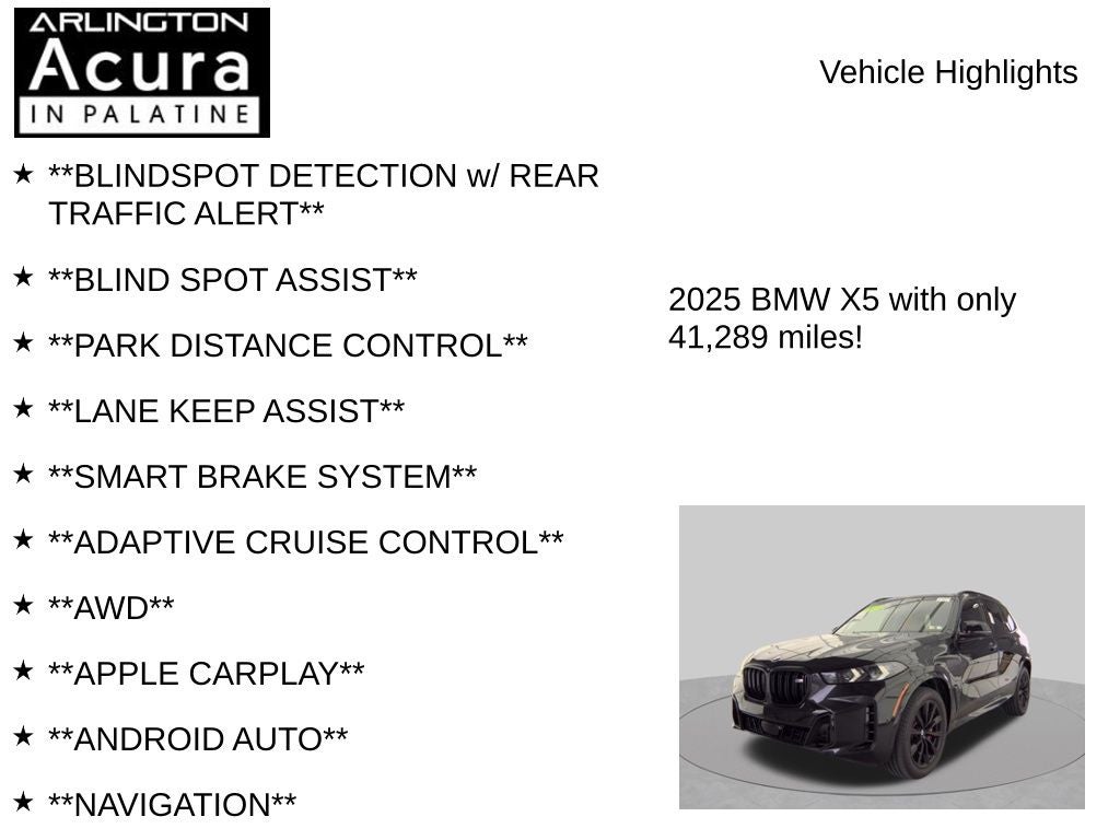 2025 BMW X5 M60i