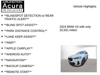 2024 BMW X3 M40i