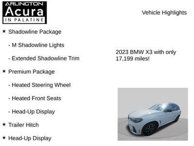 2023 BMW X3 M40i