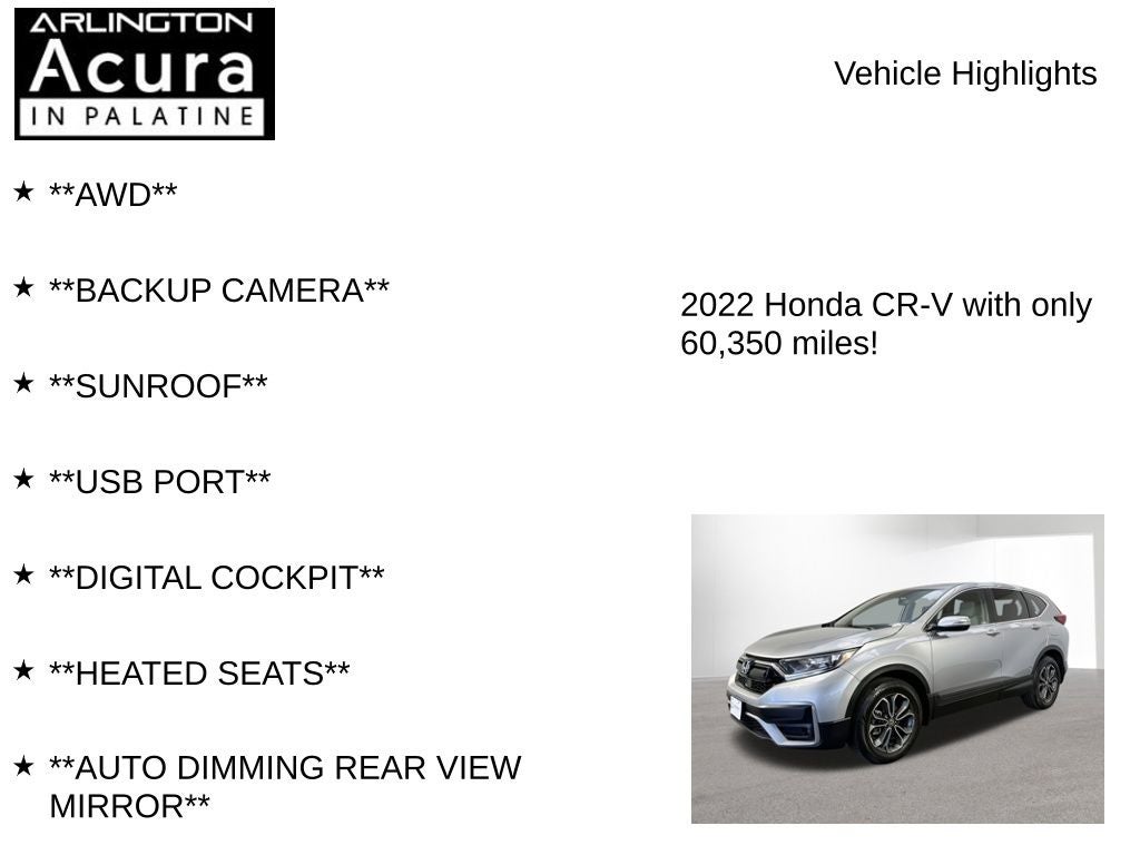 2022 Honda CR-V EX-L