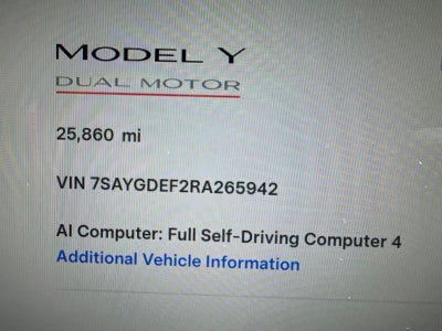 2024 Tesla Model Y Performance