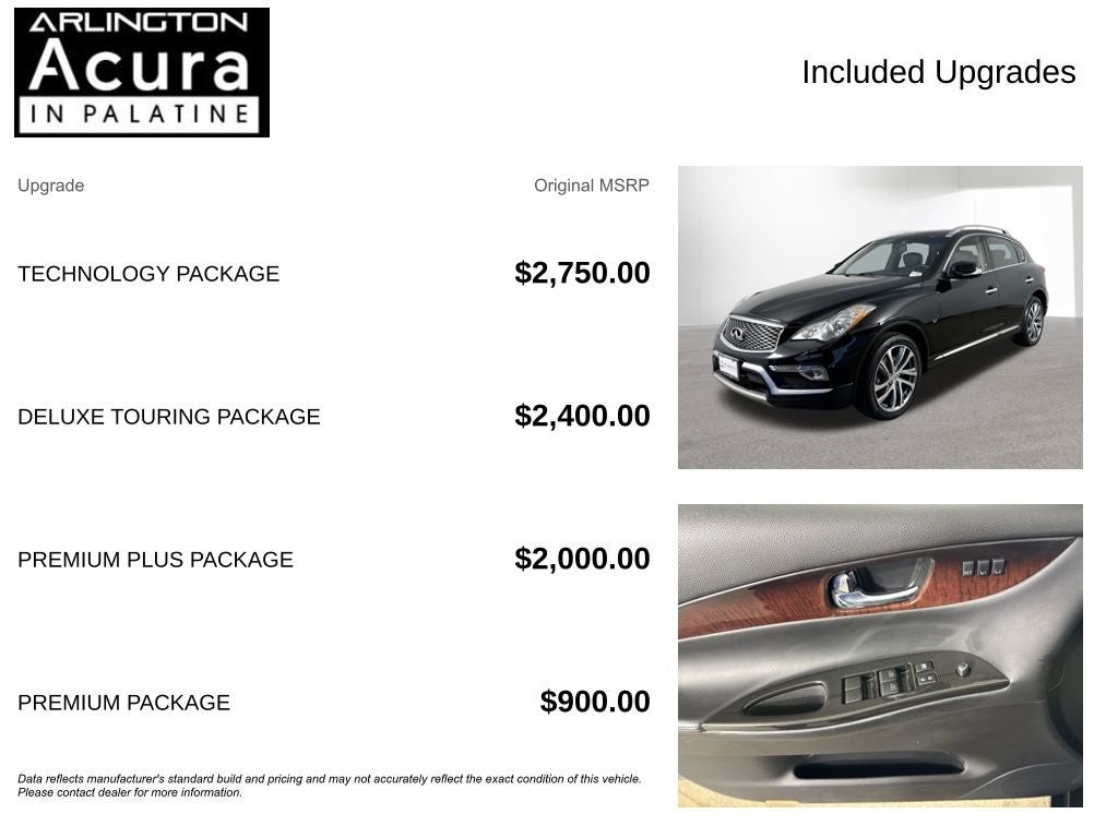 2017 INFINITI QX50 AWD