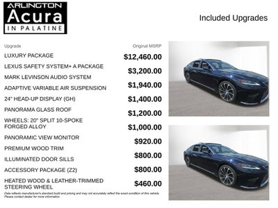 2023 Lexus LS LS 500