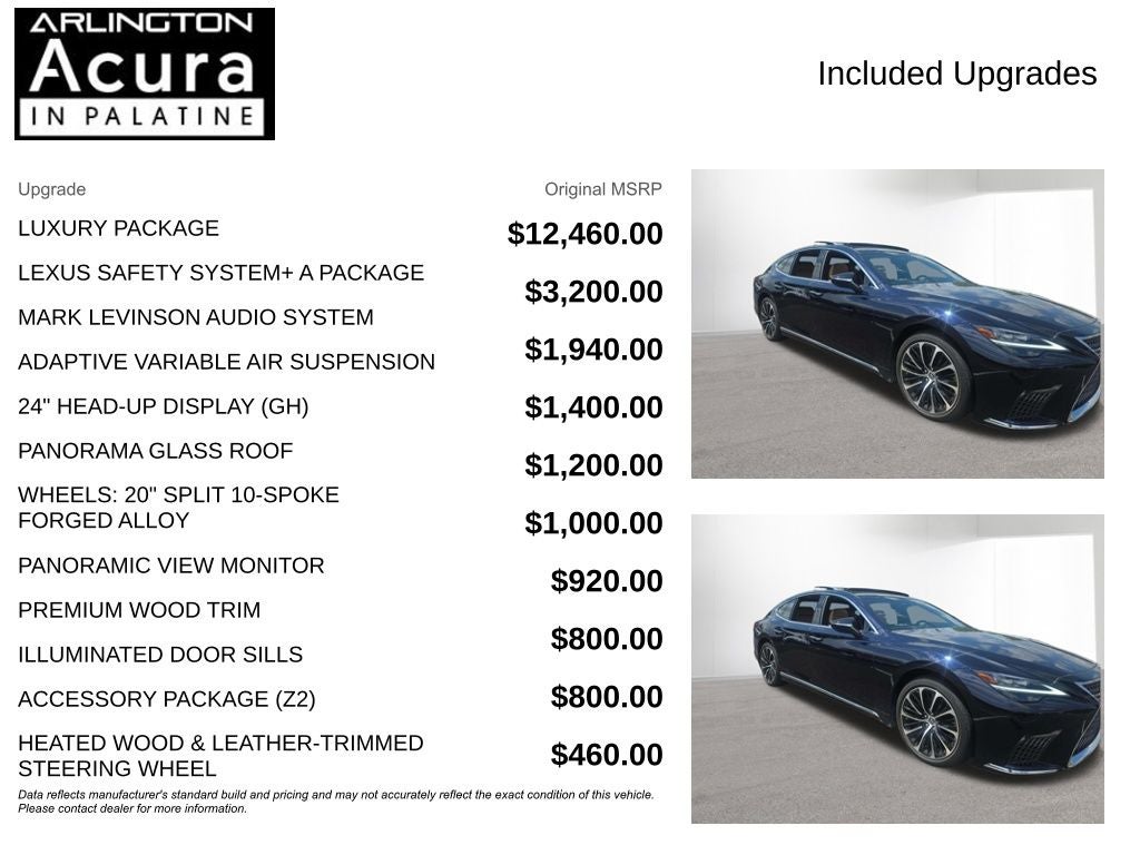 2023 Lexus LS LS 500